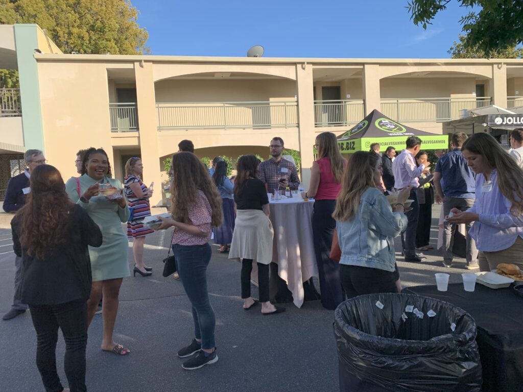 On the first night of the Academy, summers celebrated Juneteenth with attorneys and staff from the Palo Alto office with an outdoor dinner featuring Black-owned food trucks. 